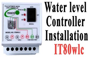 water level controller installation ! IT80wlc ! imagine technologies