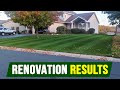 100% Kentucky Bluegrass Renovation Results!! The GOOD, The BAD, and The UGLY!