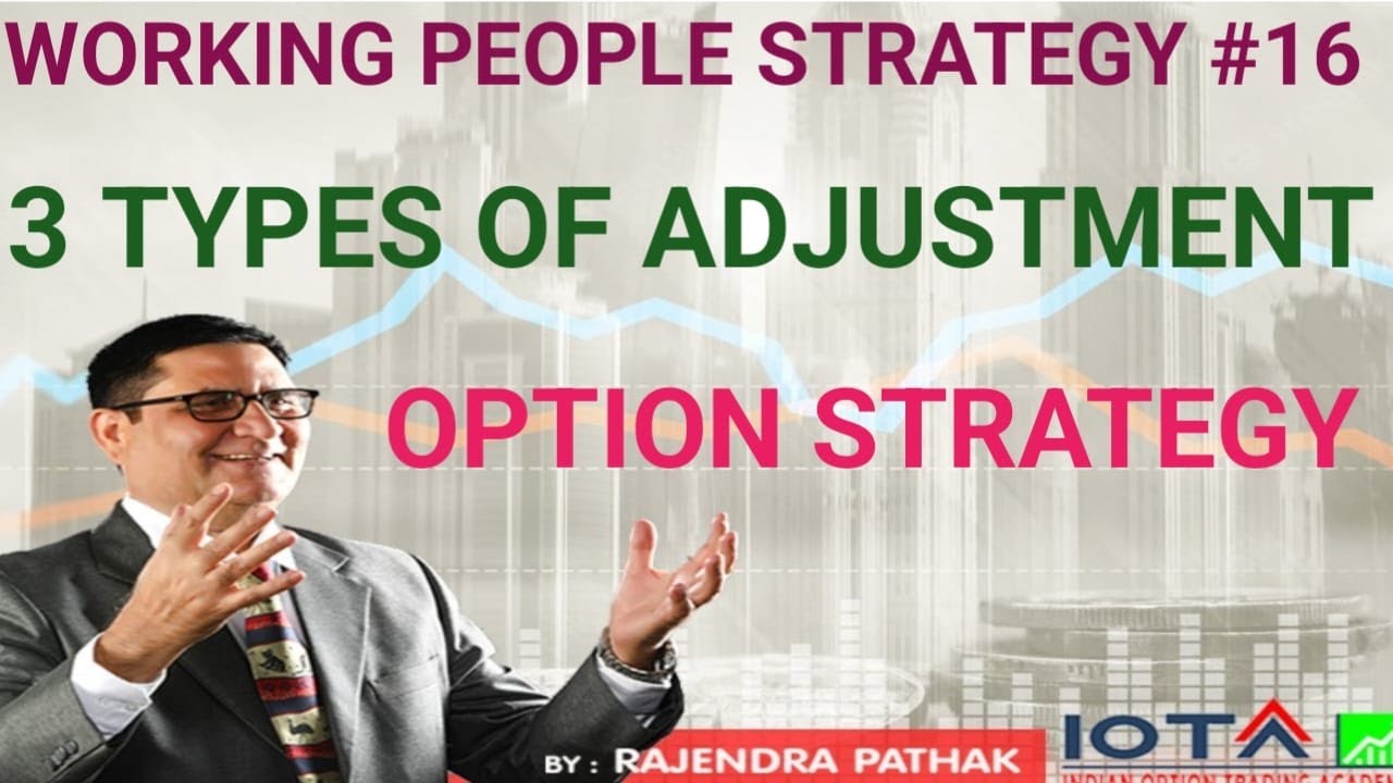 Working People Strategy #16 | 3 Types Of Adjustment | Option Strategy ...