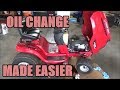 Troy-Bilt Pony | Oil Change Made Easier