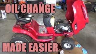 TroyBilt Pony | Oil Change Made Easier