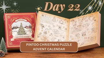 DAY 22 - Pintoo Christmas Puzzle Advent Calendar #adventcalendar2023 #puzzle #jigsawpuzzle