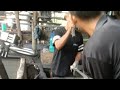 mang pudin kereteng lagi viral membuat egrek panen sawit