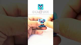 I made a Square Sprunk Out of Clay #sprunki #sprunkioc #numberblocksquarterband