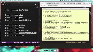 What is geopandas?: How to install geopandas for Python