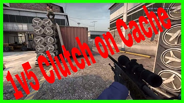 CS:GO 1v5 AWP Ace On Cache