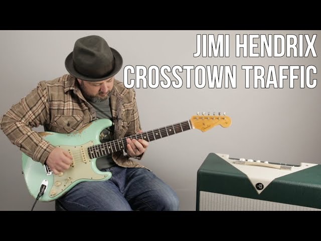 Jimi Hendrix Crosstown Traffic Guitar Lesson + Tutorial class=