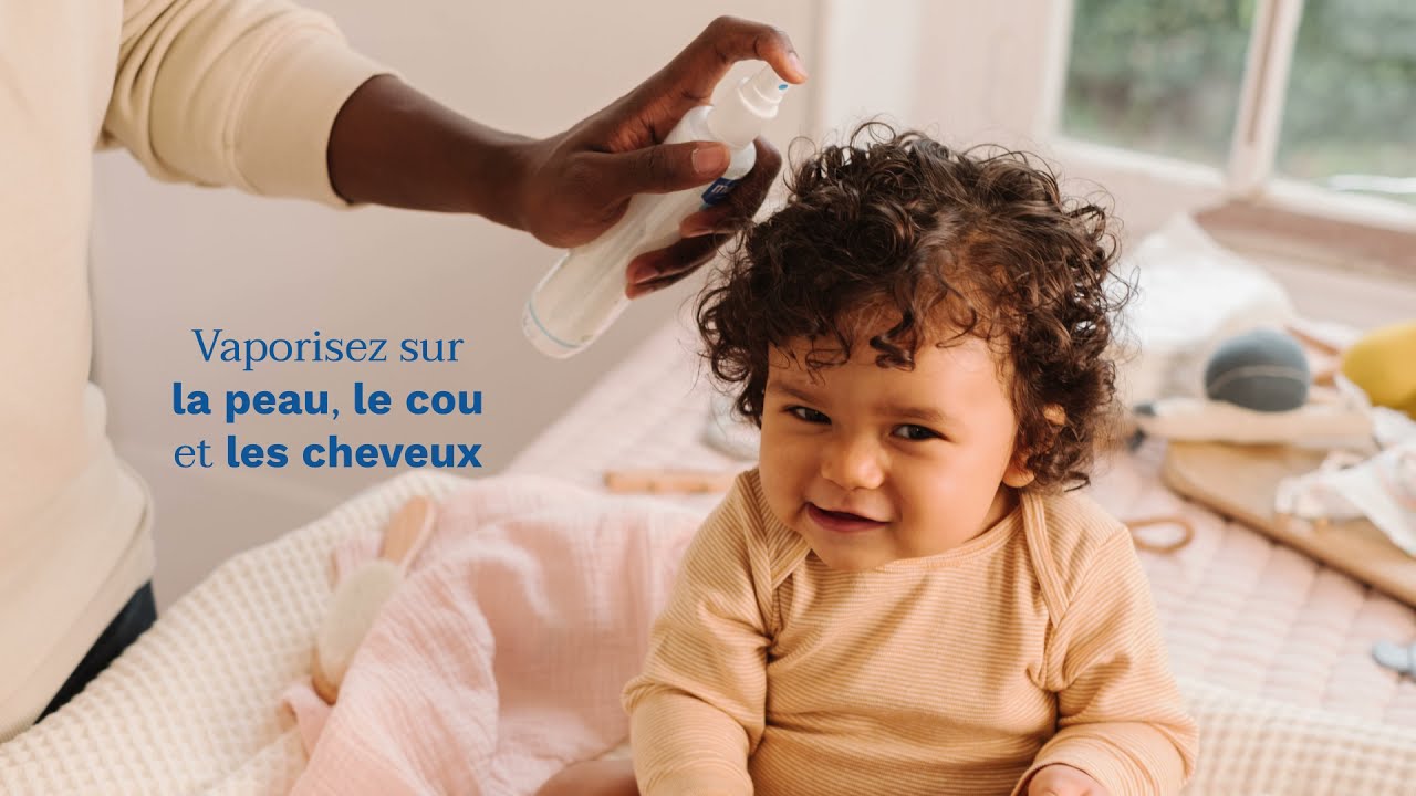 Eau Rafraichissante et Coiffante bébé à l'eau de Camomille bio I Mustela 