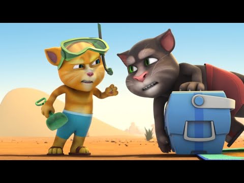 Beach Day In The Desert - Talking Tom x Friends | Season 5 Episode 9