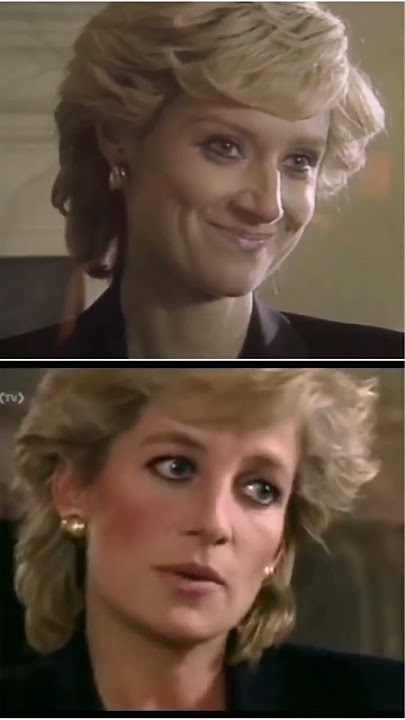 Princess Diana interview 1995 The Crown VS Real Life