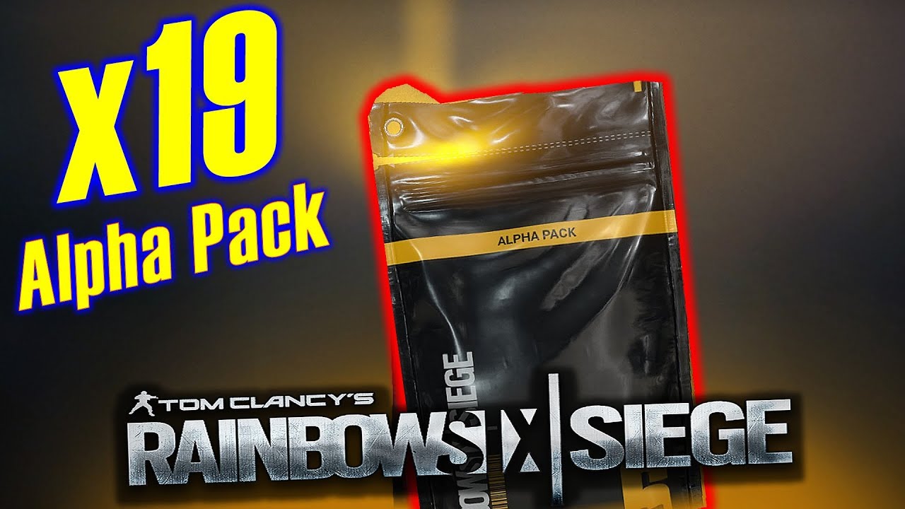 The Rarest Alpha Pack Opening In Rainbow Six Siege History. – TUYMCH