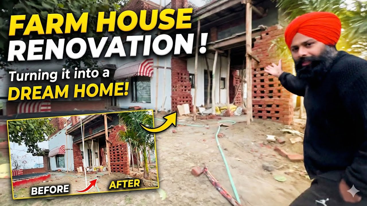 Turning Farm House into a Dream Home 🚜
