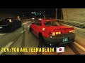 Pov its summer and you are teenager  in japan