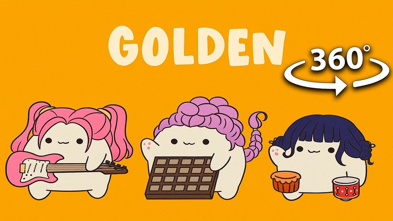 Bongo Cat - Golden (Cover Version) 🎧 but it's 360° VR - YouTube