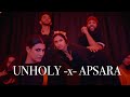 Unholy x apsara  rohit gijare choreography  indian  dance  fusion