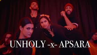 Unholy X Apsara | Rohit Gijare Choreography | Indian | Dance | Fusion Resimi