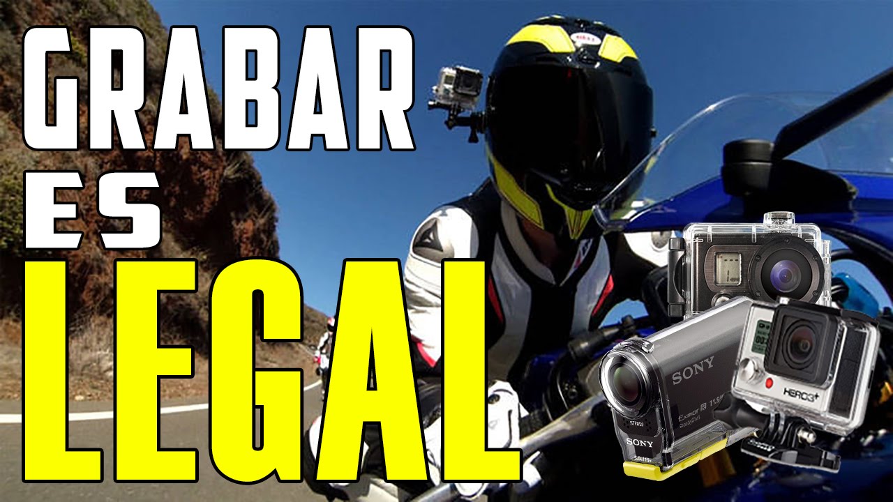 Es legal instalar una cámara GoPro en tu moto o casco Es legal instalar una cámara GoPro en tu moto o casco