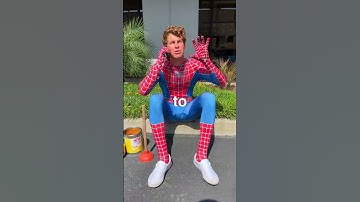 Climbing A Building with REAL Spider-Man Suit!