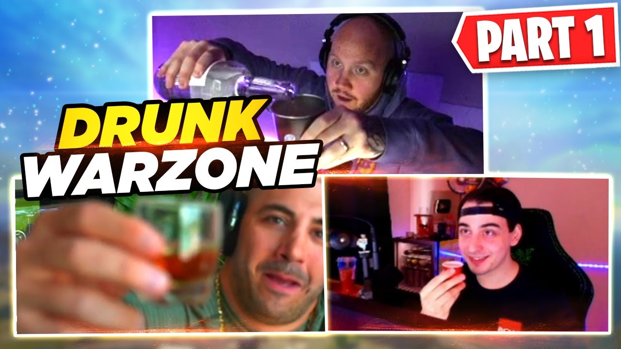 DRUNK WARZONE FT. NICKMERCS & CLOAKZY! (Part 1)