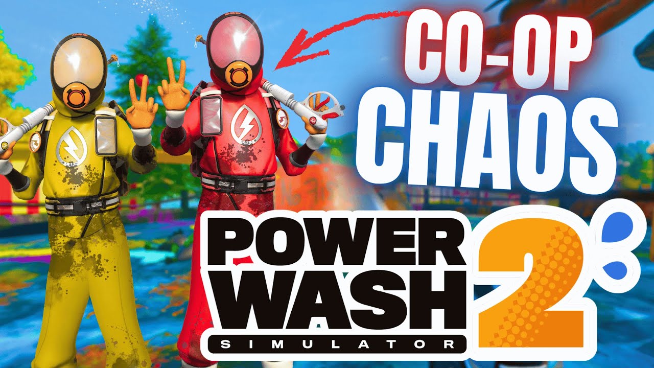 Washing Away My Sins (and Maybe Yours Too) in Powerwash Simulator 2!