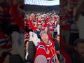 Fan cam is wild.Fans react to Canadians game 7 win.#hockey #canada #game7 #fans #celebration #usa