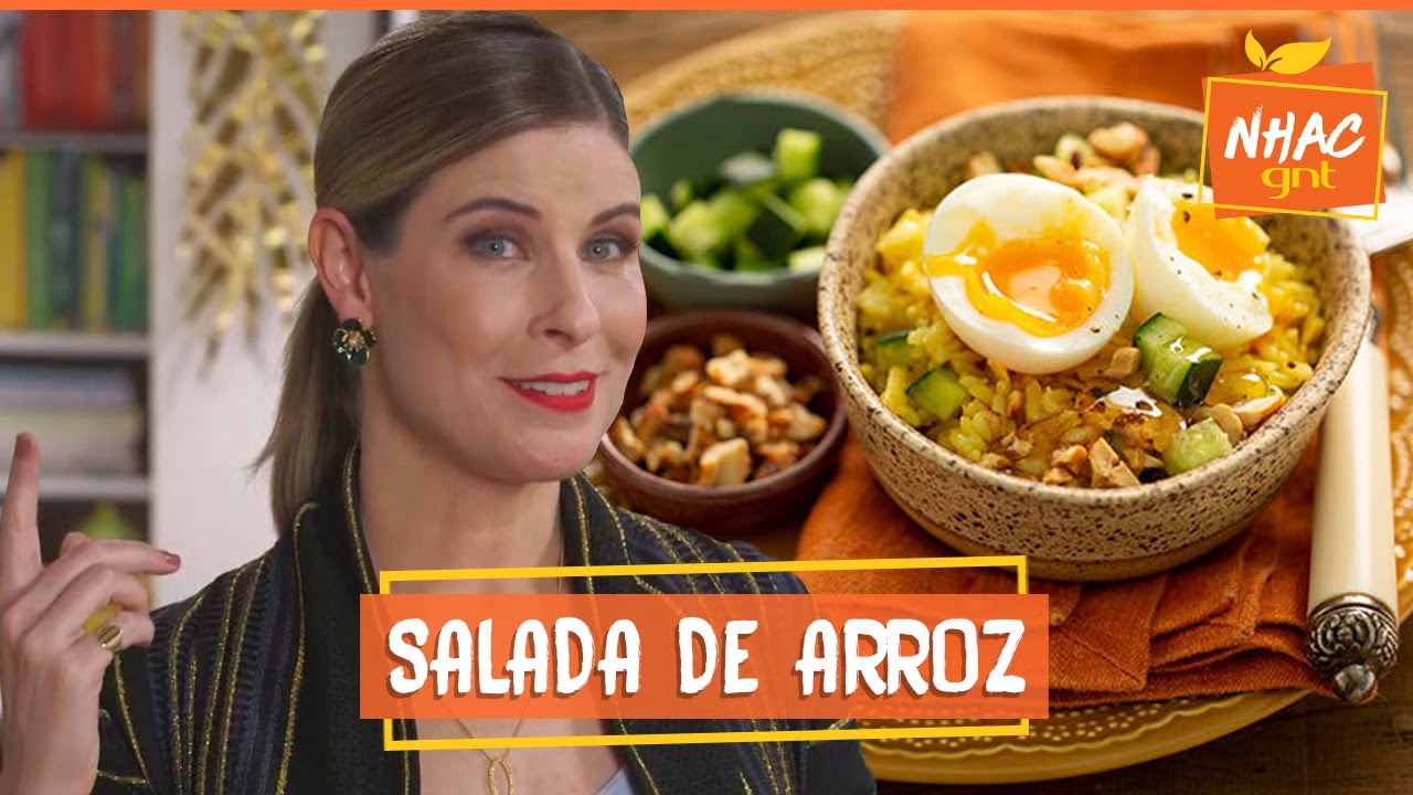Salada de arroz com curry, pepino e ovo | Rita Lobo | Cozinha Prática