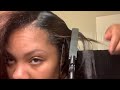 Marcel Flat Iron: Straightening Natural Hair Routine At Home ♥