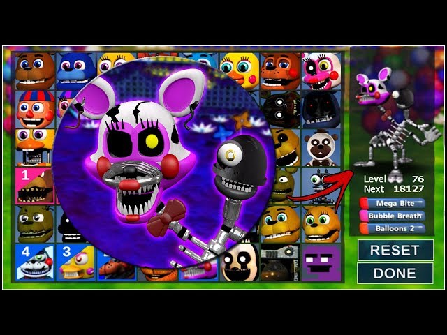 I created an adventure nightmare mangle. (before you say that nightmare  mangle has only one hand, remember this is Fnaf World we're talking about)  : r/fivenightsatfreddys