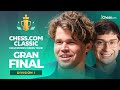 Gran final magnus carlsen vs alireza firouzja  chesscom classic cct