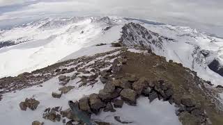 Missouri Mountain 14,067&#39; Snowboard Descent by Weston Bierma