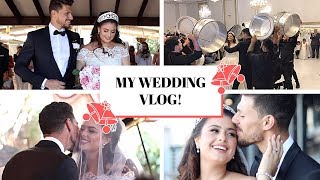 WEDDING DAY VLOG! (never seen wedding footage)