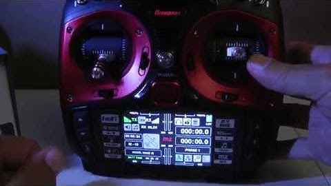 Graupner MZ-24 Pro Throttle Trim