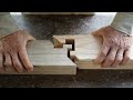 Most perfect handmade japanese woodworking joints extreme hand cut joints woodworking skills