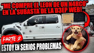 ME COMPRE EL LEON DE UN NARCO EN LA SUBASTA!