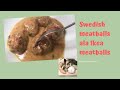 Macam mana nak buat meatball Ikea #halal/ Swedish meatball