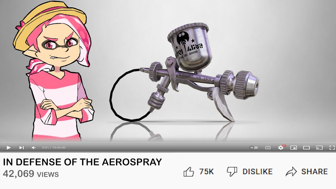 Aerospray splatoon