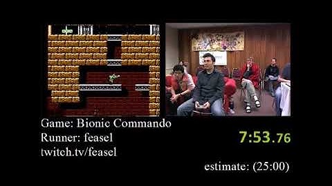 Bionic Commando (Any%) by Feasel in 19:05 - AGDQ 2012