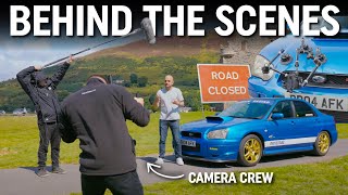 Driving Richard Hammond’s 500hp Subaru for the first time | behind-the-scenes