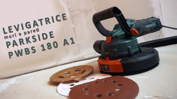 Parkside Wall and Floor Sander PWBS 180 B2 TESTING - YouTube