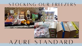 June Azure Standard Haul | Filling the Freezers Before Summer