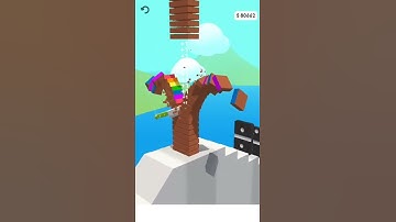 Slice It All funny gameplay (Android & IOS) level 54 #Shorts
