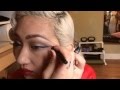 Fishnet Follies Makeup Tutorial: Kitty Cat Eyes by Frankie Fictitious