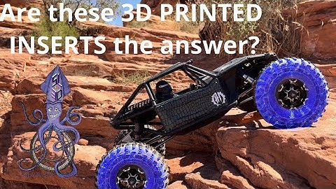 SL3D 3D printed Squidn’ sert crawler “foams” are the REAL DEAL