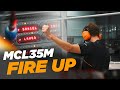 McLaren MCL35M fire up