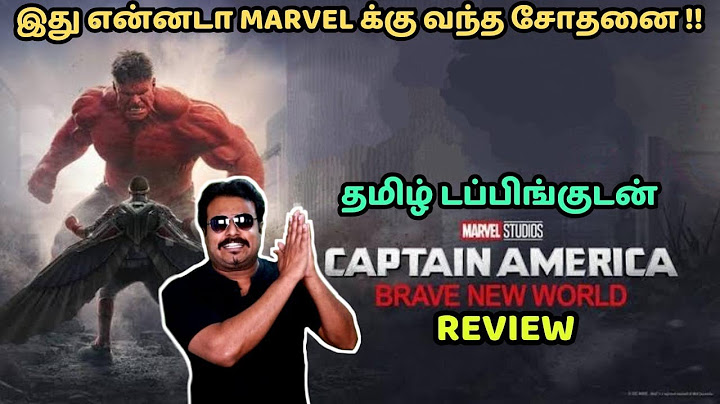 Captain America Brave New World Tamil Dubbed Movie Review | Anthony Mackie | Julius Onah|Filmi craft