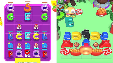 Merge Alpha & Fight Vs Merge Alphabet Food Battle Max Level Gameplay