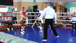 Удар рукою на зустріч kickboxing WAKO-2022