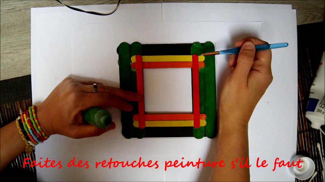 Comment fabriquer un cadre photo personnalisé ? - YouTube