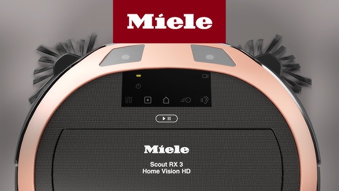 Miele Scout RX3 Home Vision HD Robot Vacuum - YouTube