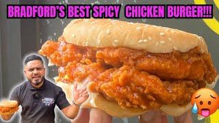 MANCHESTER BEST SPICY DIPPED CHICKEN BURGER has LANDED in BRADFORD| SHAKEBEE REVIEW!!!